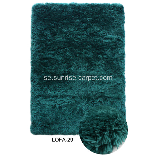 Mjuk Polyester Imitation Fur Shaggy Carpet